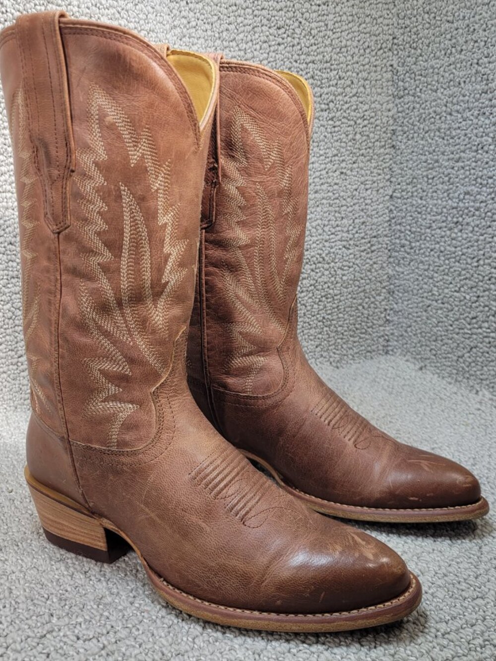 Tecovas The Jamie Women's US Size 7B Scotch Goat Cowgirl Boots